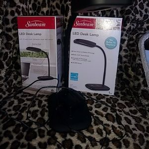 Set of two Sunbeam Led desk lamps